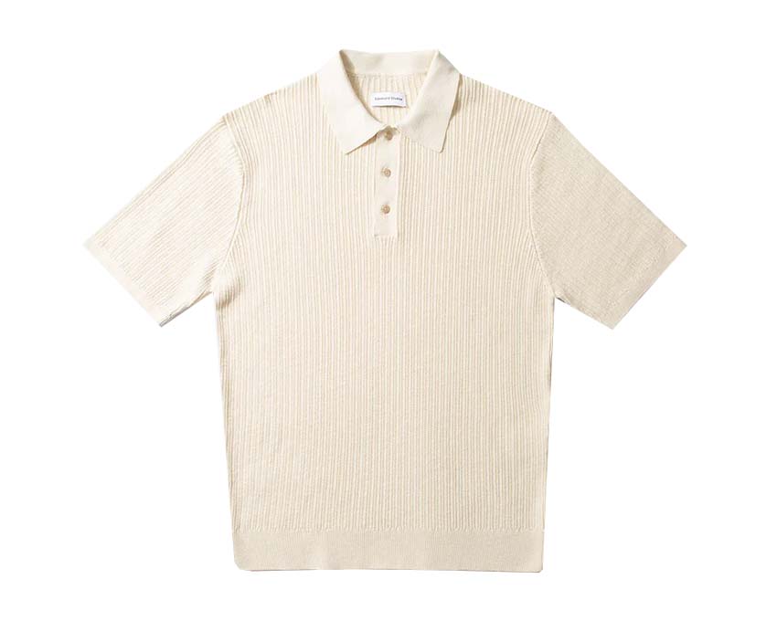 Edmmond Studios Sunset Polo Beige — polo unisex algodón atardecer