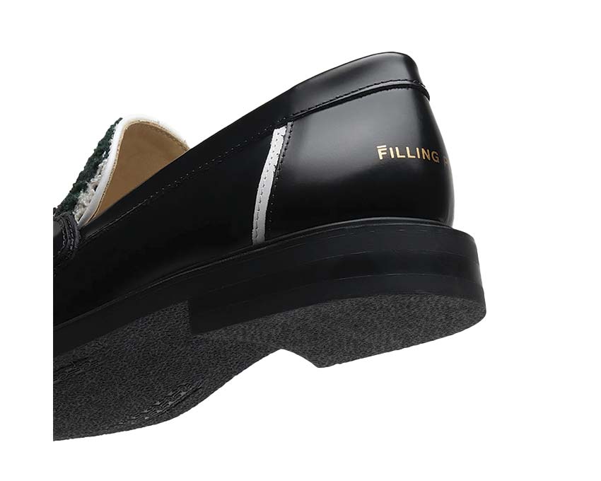 Filling Pieces Loafer Rugby Degrade Dark Green semelle — semelle cuir cousue main