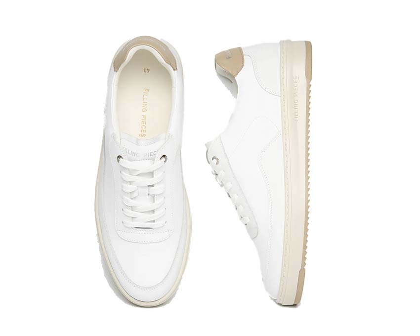 Filling Pieces Mondo Crumbs Cream dettaglio — linguetta ricamata logo Filling Pieces