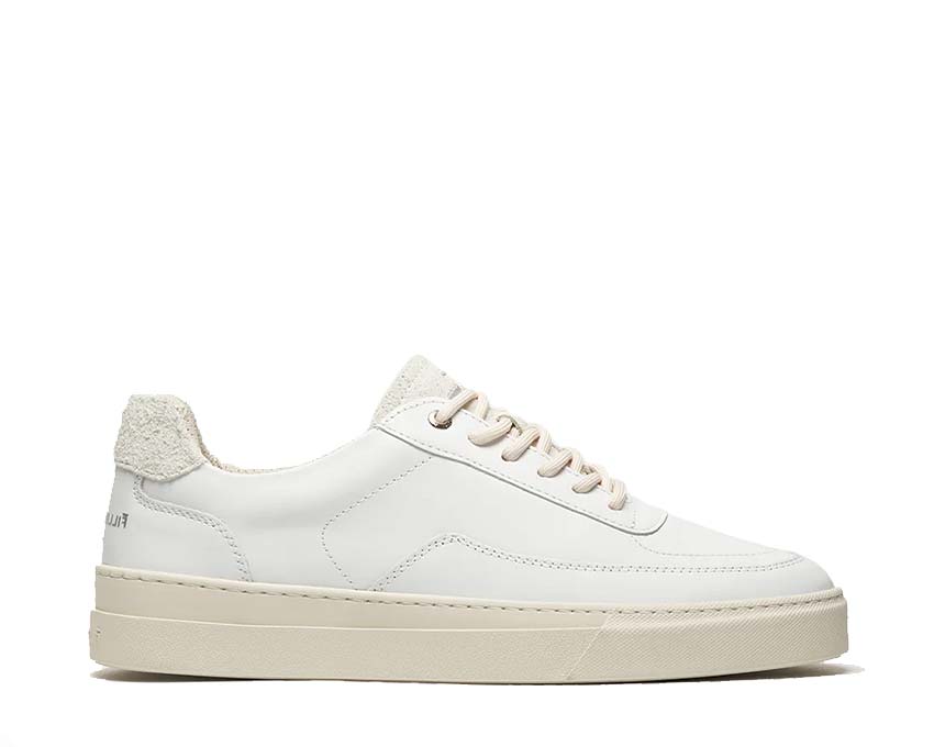 Filling Pieces Mondo Viera White — zapatilla hombre cuero lujo holandesa