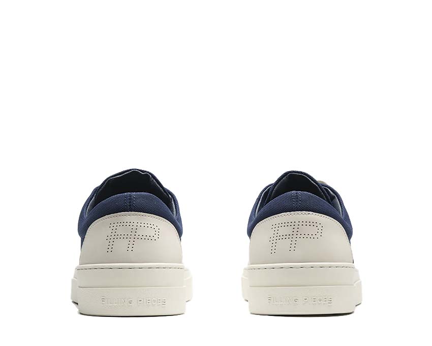 Filling Pieces Riviera Low Navy Sohle — Riviera Gummisohle