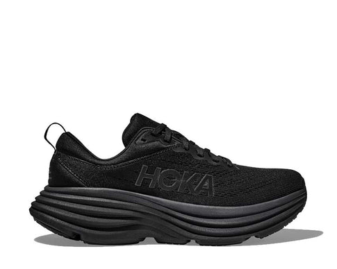 HOKA Bondi 8 Black — running hombre suela EVA maximal