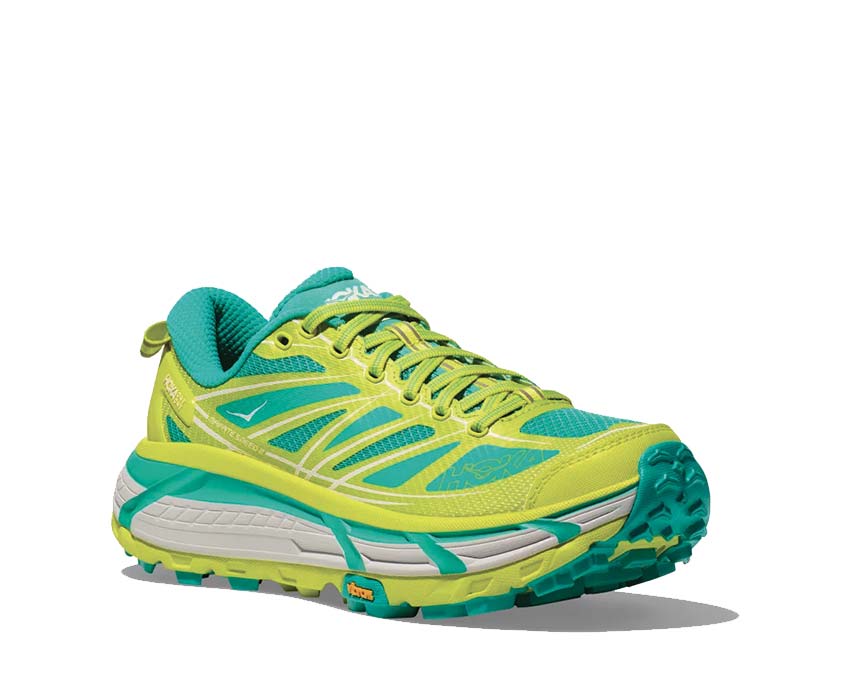 HOKA Mafate Speed 2 Hoka Citrus side view — Meta-Rocker technology