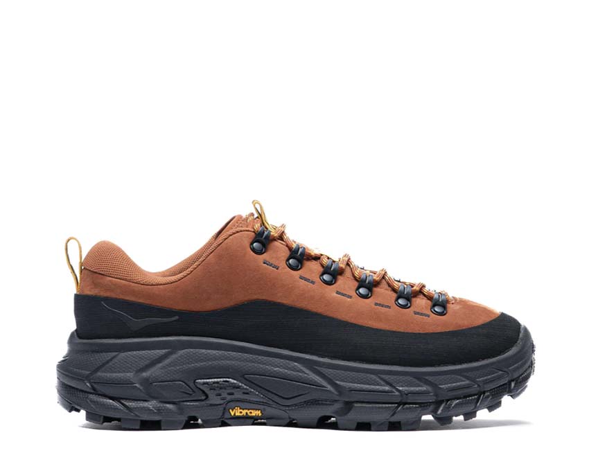 HOKA Tor Summit Hazelnut Black — men's running maximal EVA sole