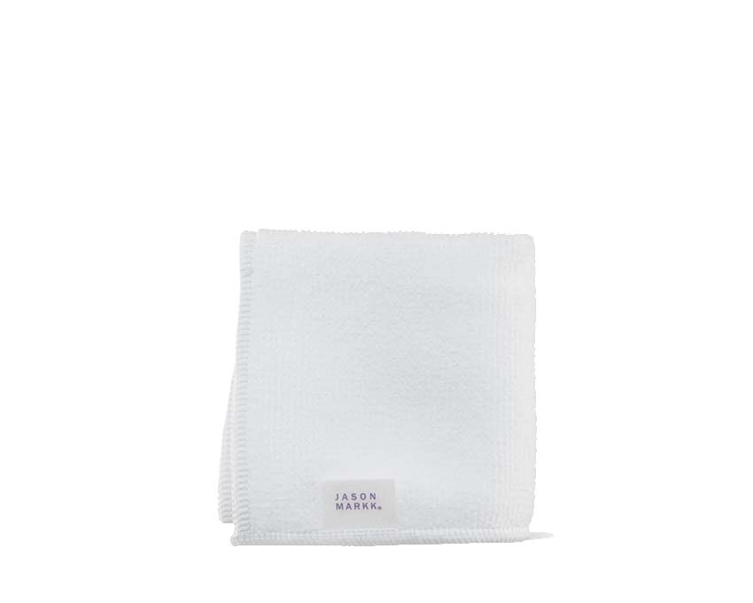 Jason Markk Microfiber Towel détail — texture microfibre absorption premium