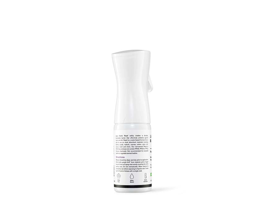 Jason Markk Repel vue — spray protection imperméabilisant sneakers cuir toile