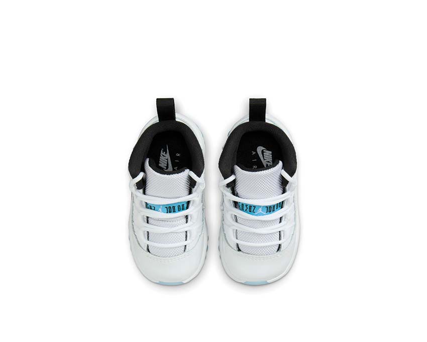 Jordan 11 Retro PS Legend Blue White — Vorderansicht Kinder Jordan 11