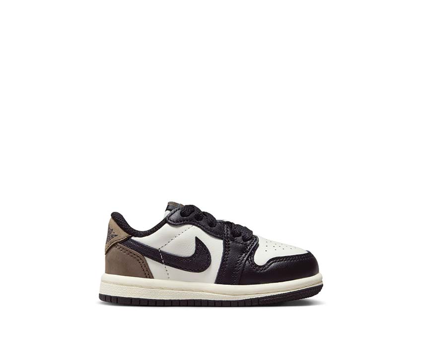 Jordan 1 Retro Low OG TD Mocha Sail Black — Kleinkind Leder Sneaker Jordan
