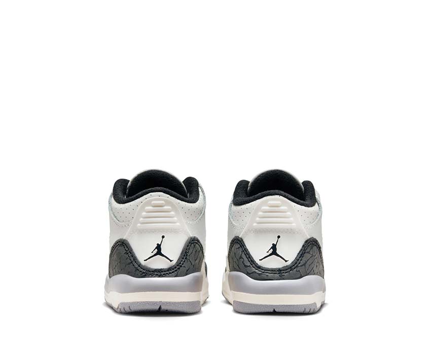 Jordan 3 Retro TD White suola — suola Elephant Jordan 3