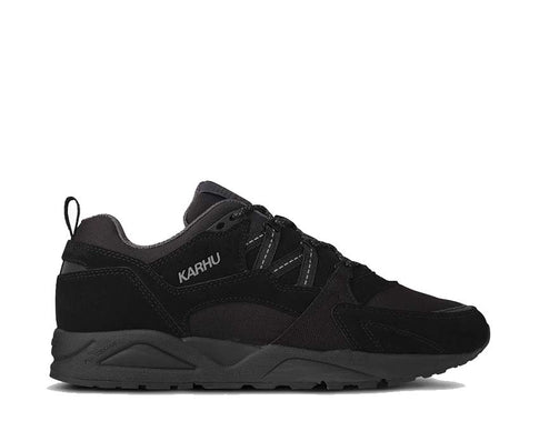 Karhu Fusion 2.0 Jet Black — sneaker homme running monochrome noir