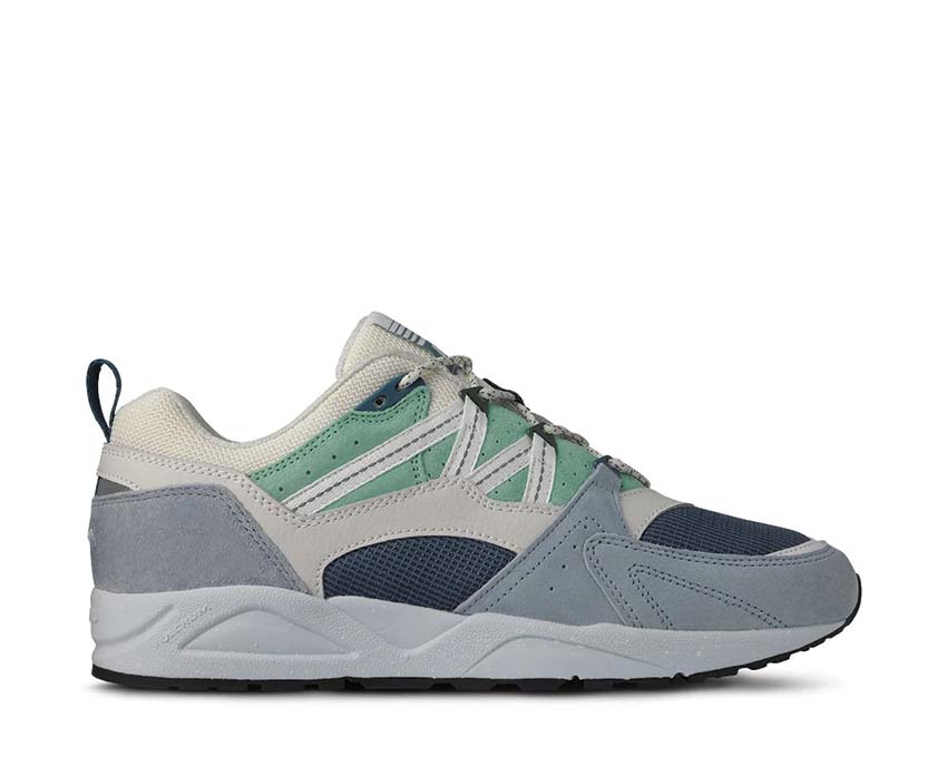 Karhu Fusion 2.0 Pearl Blue Bright Black — sneaker homme running lifestyle finlandais