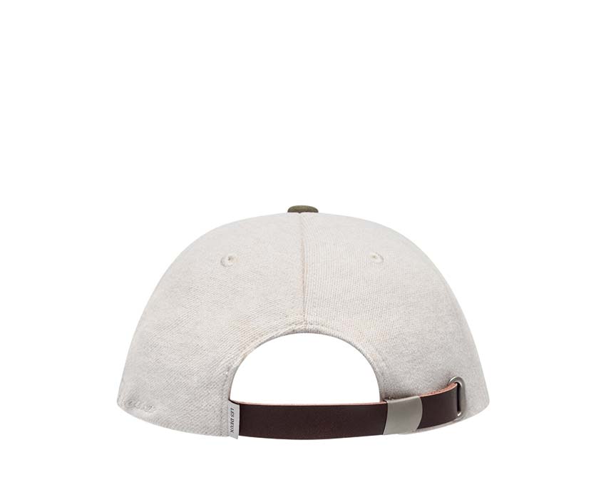 Les Deux Felipe Brushed Dad Cap Light Desert Sand détail — réglage dos