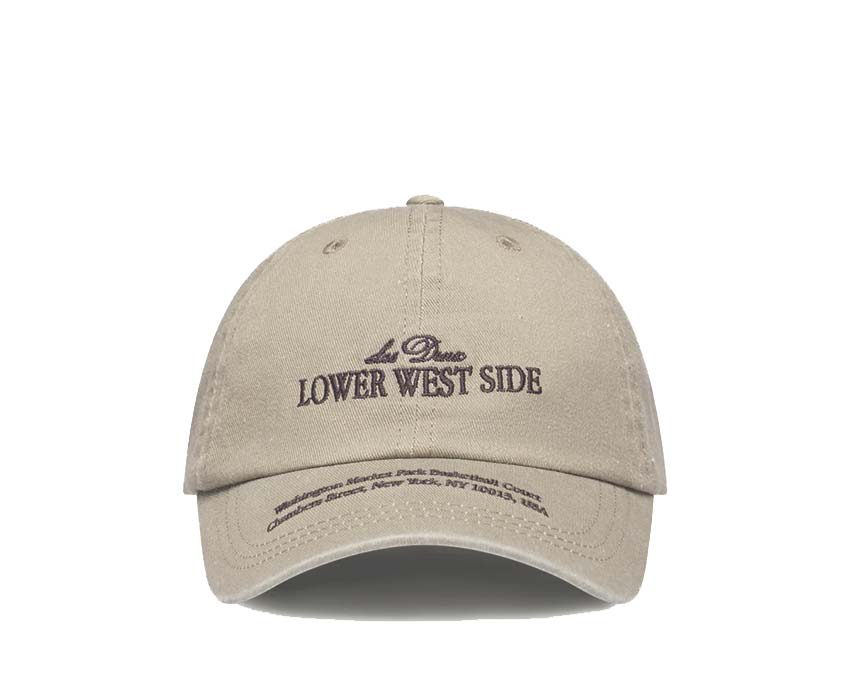Les Deux West Side Dad Cap — casquette unisexe coupe dad cap structurée