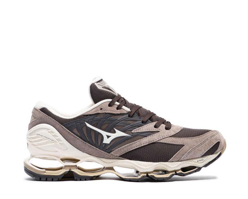 Mizuno Wave Prophecy LS Mole/Pristine/Fungi — men's sneaker Wave technology