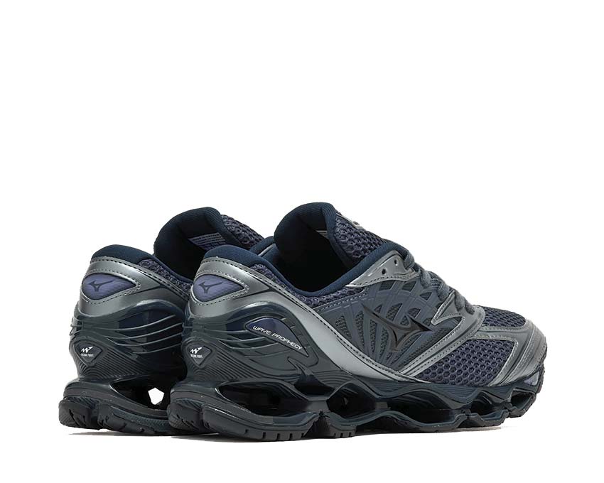 Mizuno Wave Prophecy LS Sport Odyssey Gray Detail — Mizuno-Logo