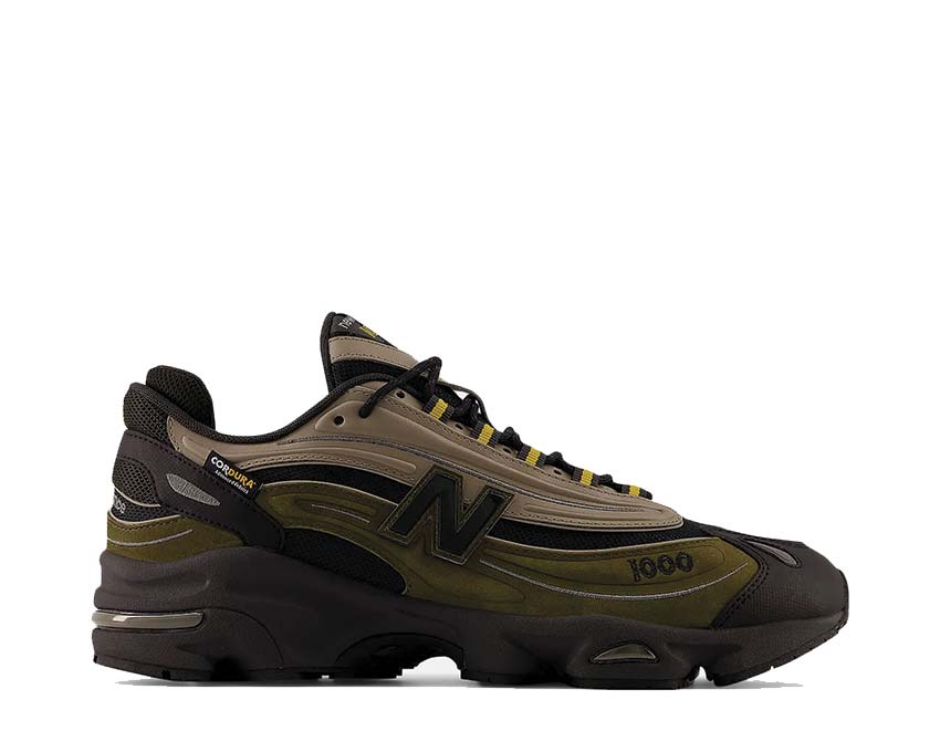 New Balance 1000 Woodland — sneaker uomo color kaki ispirata al trail