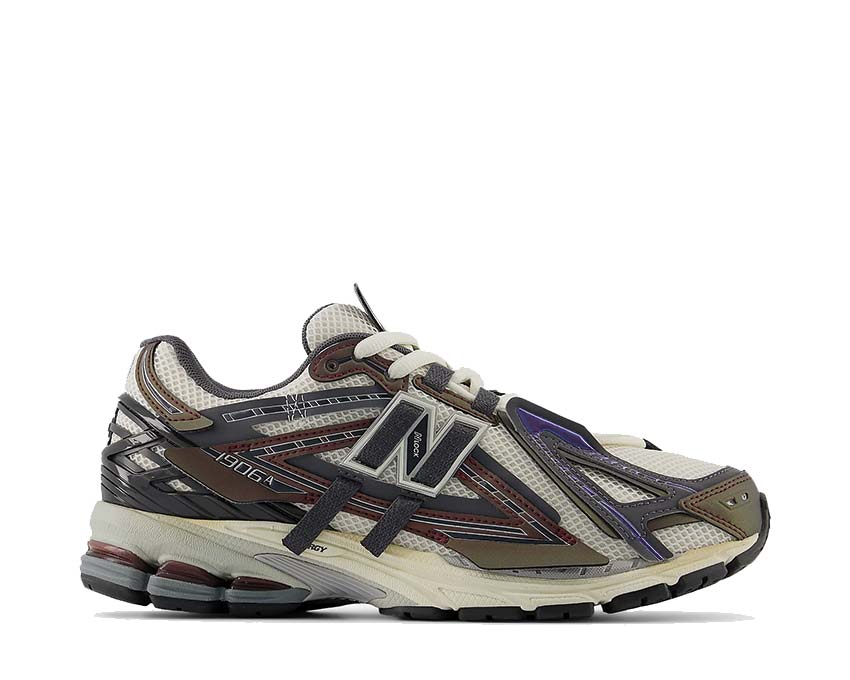 New Balance 1906A Classic Crimson/Sea Salt/Black Cement — Herren-Sneaker Wetterschutz