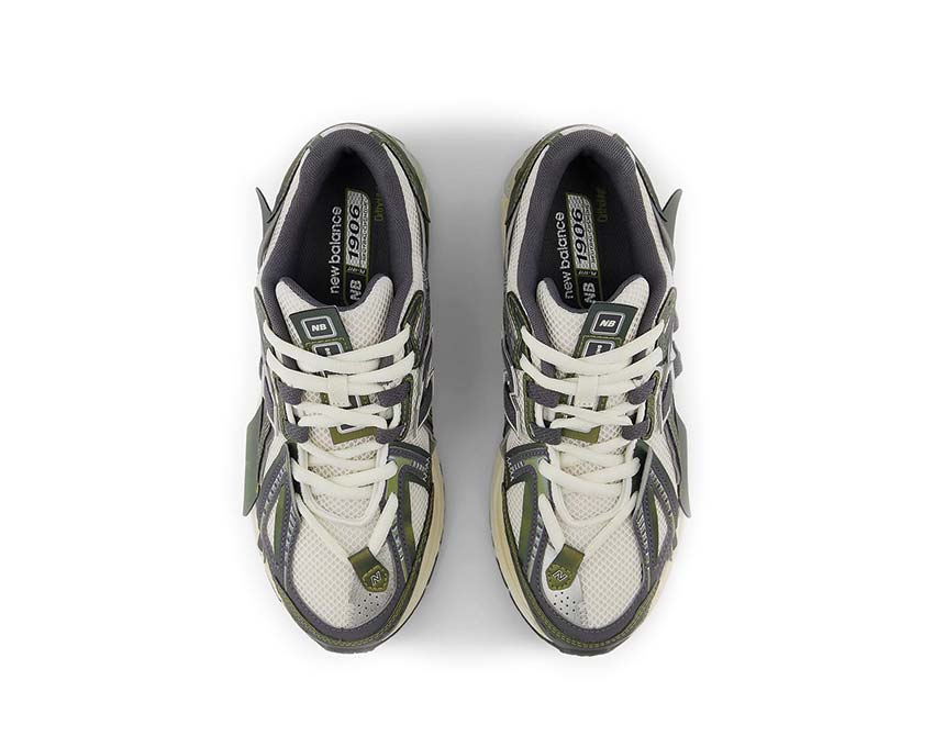 New Balance 1906A Olive Juice/Sea Salt/Woodland suola — ammortizzazione ABZORB SBS e N-ergy