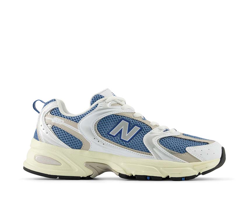 New Balance 530 Heron Blue — zapatilla unisex running retro años 90