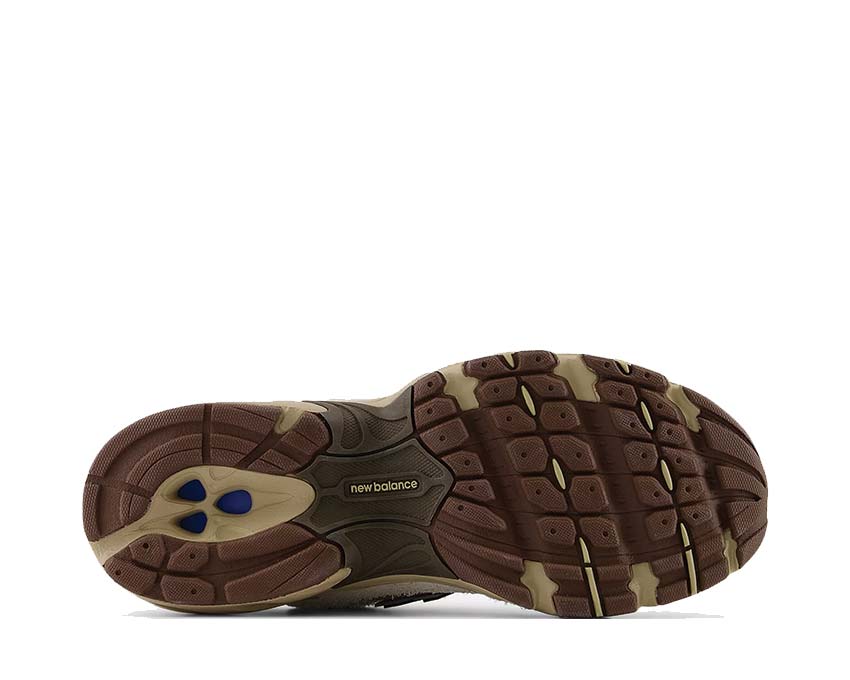 New Balance 530 Linen Incense Flat Taupe detail — natural beige colour palette