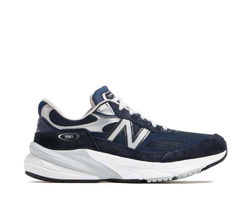 New Balance 990v6 Navy Made in USA W — sneaker femme marine premium américaine