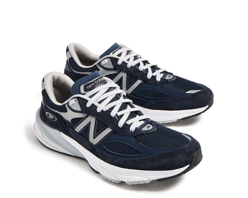 New Balance 990v6 Navy Made in USA W semelle — semelle ENCAP ROLLBAR