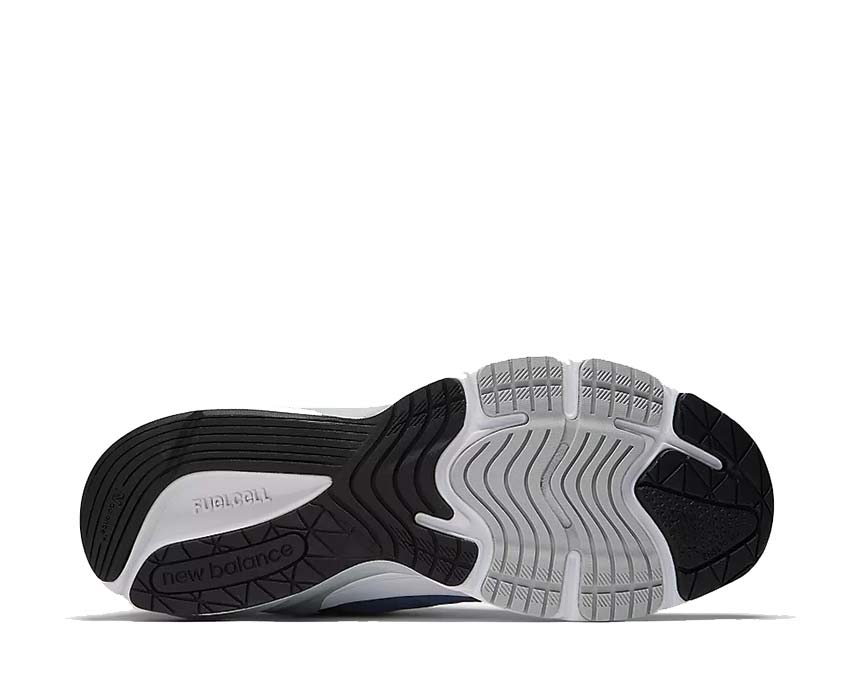 New Balance 990v6 Made in USA Purple Navy — vista tres cuartos trasera