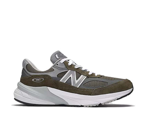 New Balance 990v6 Made in USA Olive — sneaker homme fabriquée aux États-Unis