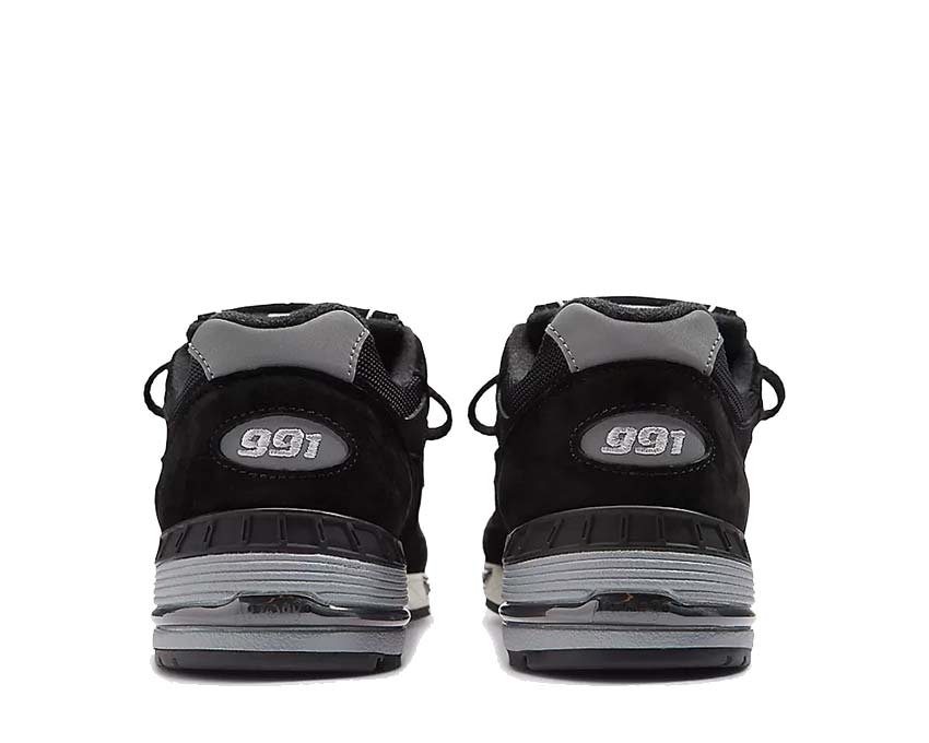 New Balance 991 Made in UK Black Silver Sohle — ENCAP Technologie