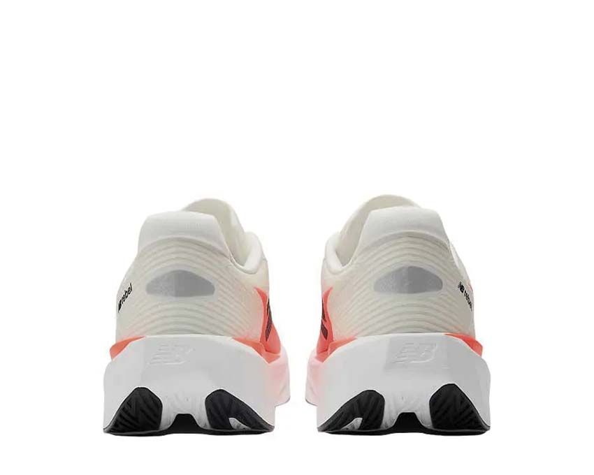 New Balance FuelCell Rebel v5 Urgent Red sole — FuelCell high-energy cushioning