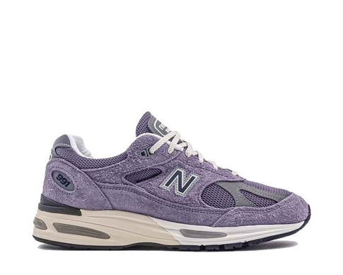 New Balance 991v2 Made in UK Dusk — sneaker homme lifestyle coloris crépusculaire