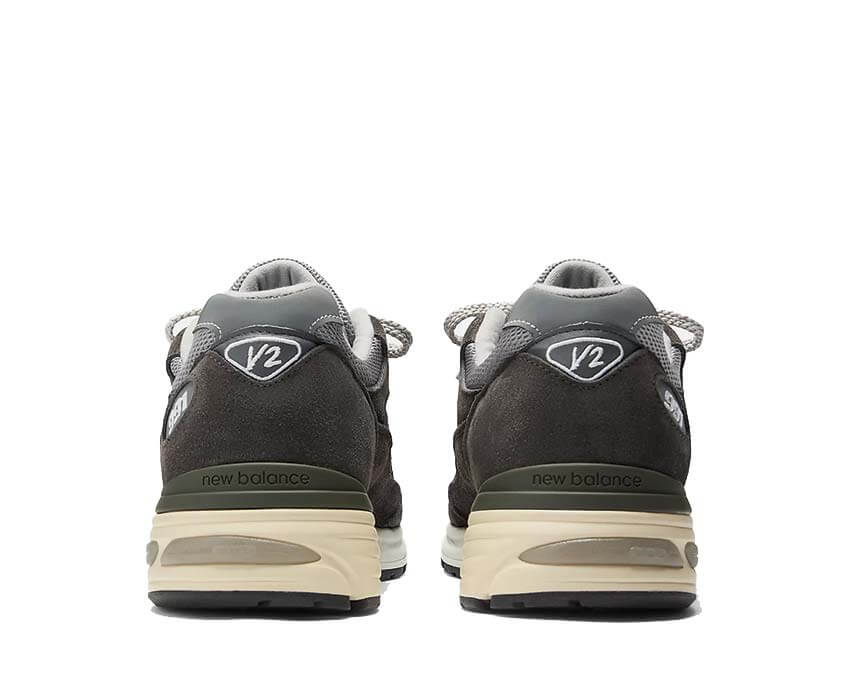 New Balance 991v2 Forged Iron semelle — amorti ABZORB et ENCAP Made in UK