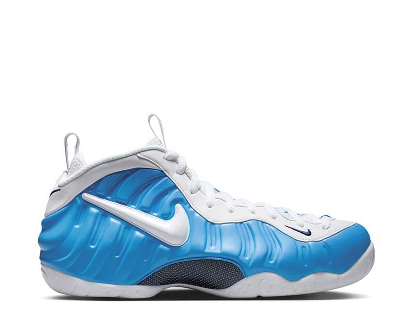 Nike Air Foamposite Pro University Blue — sneaker homme coque Foamposite bleue
