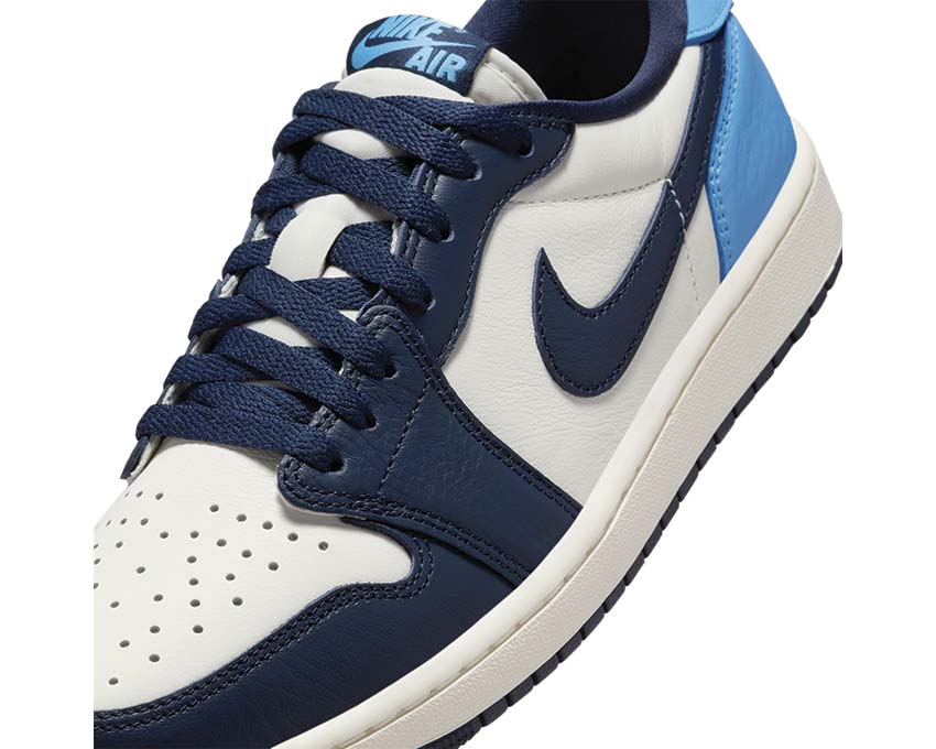  Nike Air Jordan 1 Low OG "Obsidian" Obsidian / University Blue - Sail CZ0790-400