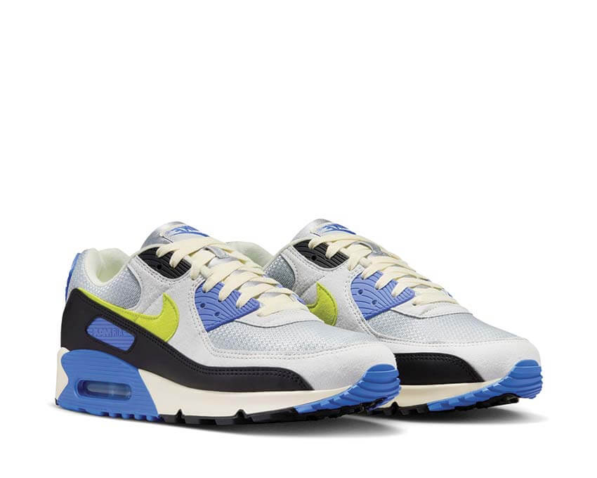 Nike Air Max 90 Wave Pack Cyber semelle — unité Air Max talon cyber jaune