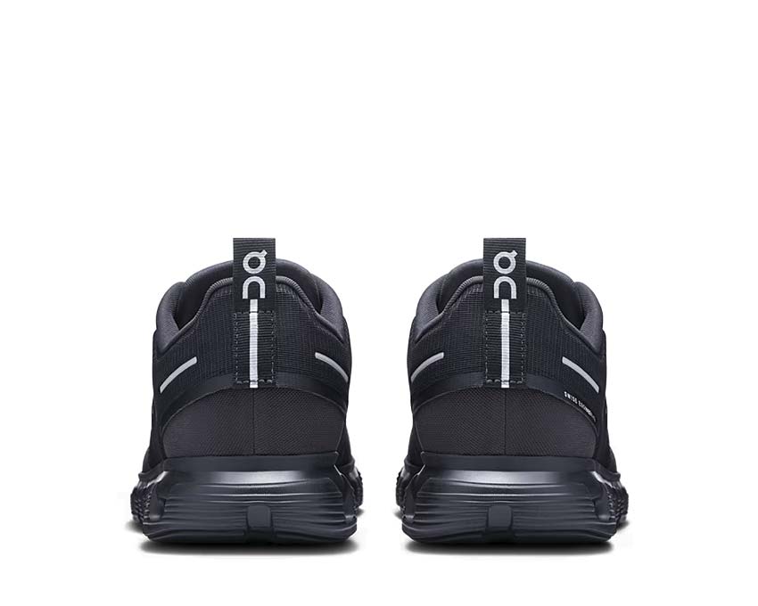 On Cloud 6 Waterproof Black Sohle — CloudTec Laufschuh wasserdicht Sohle