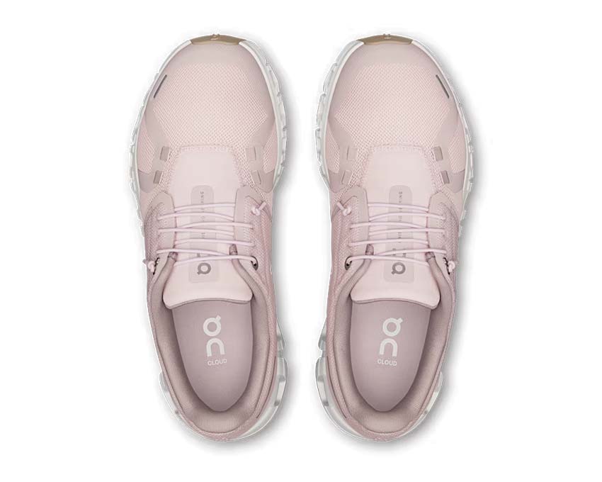 On Cloud 6 W Orchid détail — tige mesh respirant sneaker femme