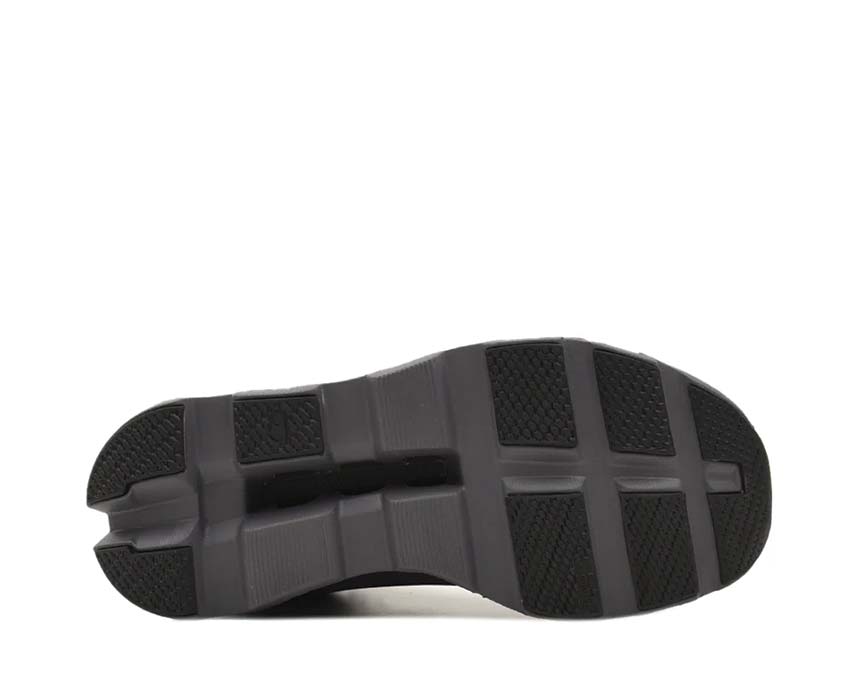 On Cloudmonster W Black/Magnet Detail — Mesh-Obermaterial Damen-Laufschuh