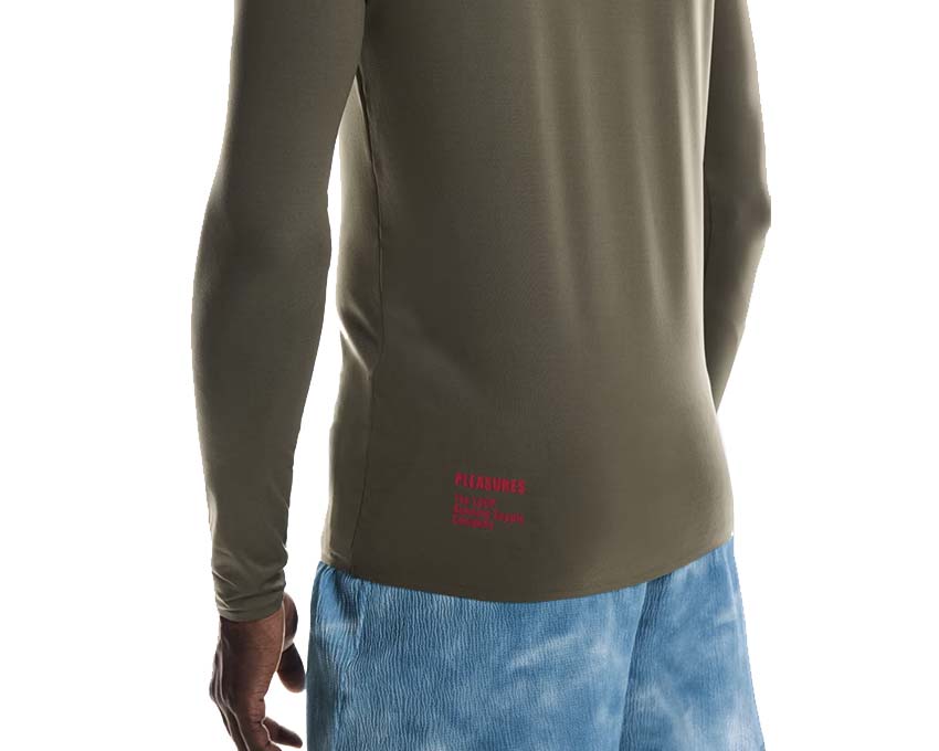 On Long-T PLEASURES x The Loop dos — emplacement dossard running homme