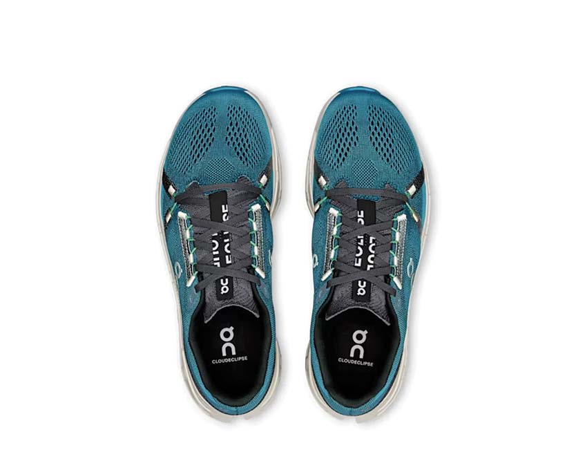 On Cloudeclipse Niagara detalle — parte superior mesh confort zapatilla running hombre