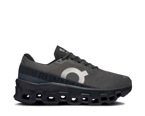 On Cloudmonster 2 Asphalt/Iron — zapatilla running hombre amortiguación CloudTec máxima