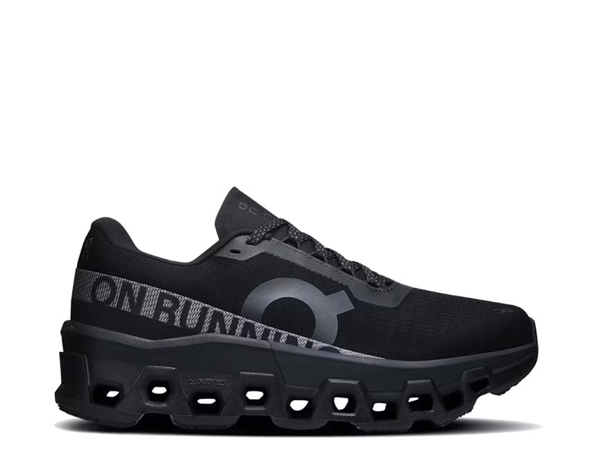 On Cloudmonster 2 W Black/Eclipse — running femme amorti CloudTec maximal