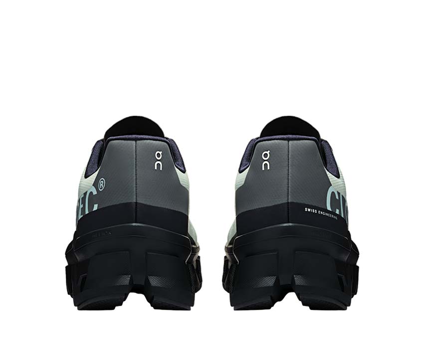 On Cloudmonster Glacier/Black suela — CloudTec alto rendimiento