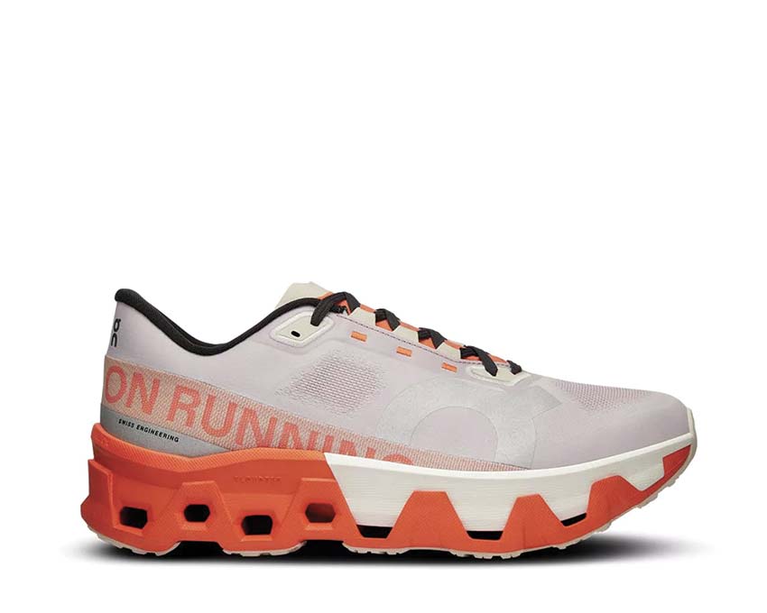 On Cloudmonster Hyper Mauve/Flame — zapatilla running hombre CloudTec Hyper racing