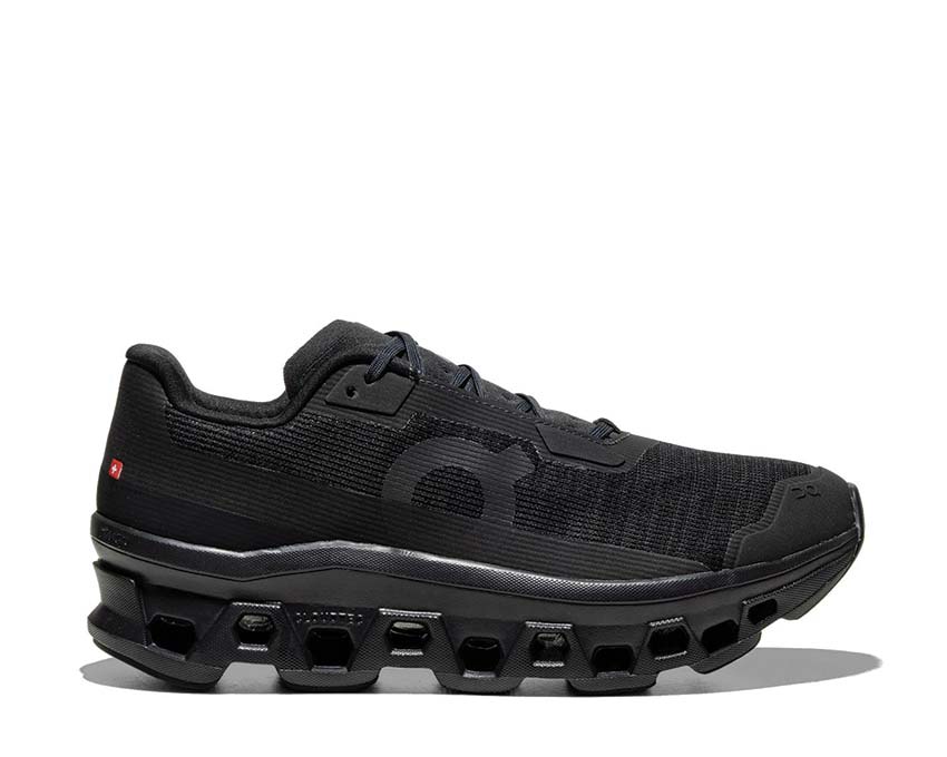 On Cloudmonster Void Black — running homme CloudTec Void légèreté maximale