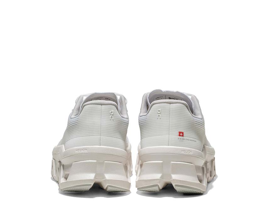 On Cloudmonster Void White suela — CloudTec Void amortiguación ligera