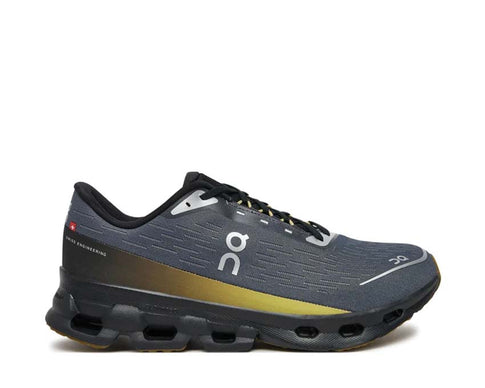 On Cloudspark Iron/Black — zapatilla running hombre ligera reactiva diaria