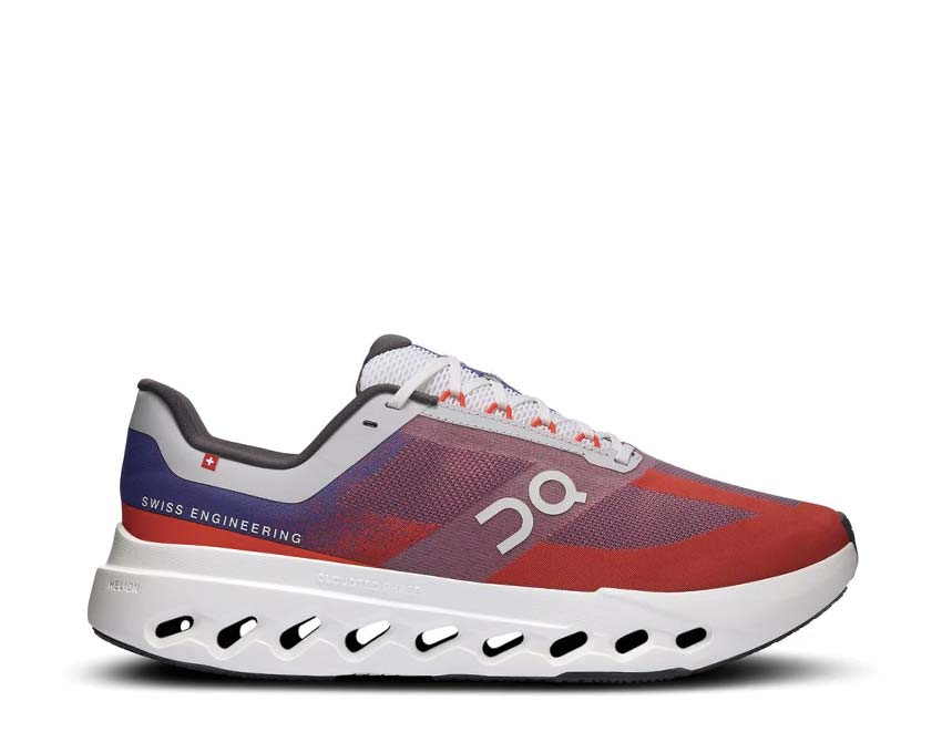 On Cloudsurfer Next Indigo/Flame — running homme CloudTec responsive souple