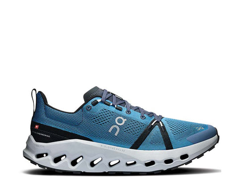 On Cloudsurfer Trail Niagara/Glacier — trail ligera zapatilla running hombre Missiongrip