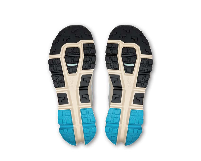 On Cloudultra 2 W Arctic/Cream detalle — upper ultra trail mujer